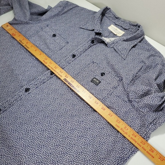 Denim Supply Ralph Lauren Men Ditsy Floral Button Up Shirt Size XXL Casual Retro - Picture 9 of 12